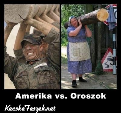Amerika VS Oroszok