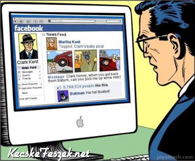 Superman s a Facebook