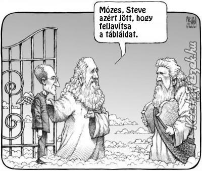 Steve Jobs a mennyben
