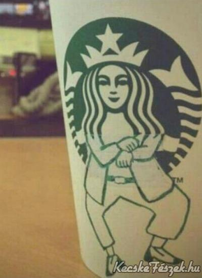 Oppa Starbucks style