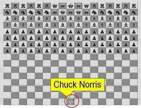 Chuck Norris sakktblja