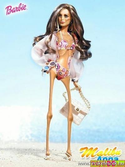 Anorexiás Barbie