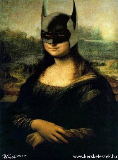 Batman Mona Lisa